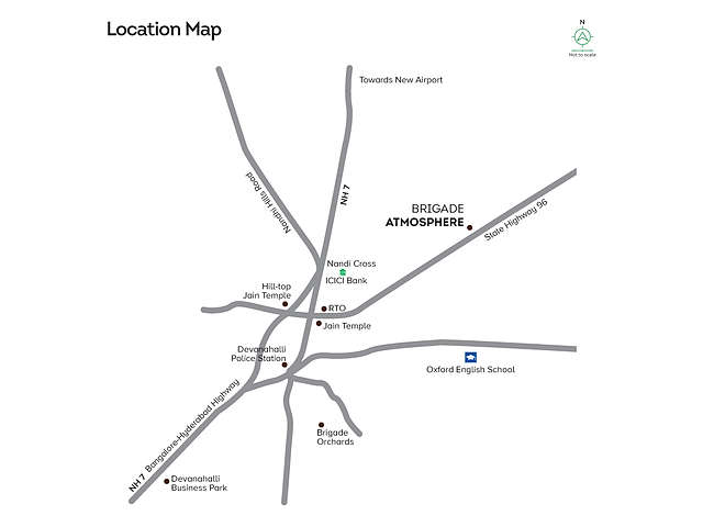 Brigade Atmosphere Location Map